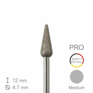 Алмазная фреза - Pro, средний 12.0/4.7 мм