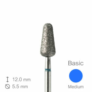 Алмазная фреза - Basic, средний 12.0/5.5 мм