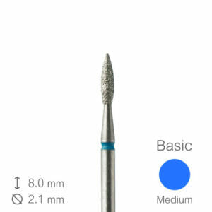 Diamond bit - Basic, medium 8.0/2.1 mm