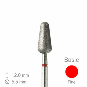 Алмазная фреза - Basic, тонкий 12.0/5.5 мм