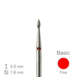 Diamond bit - Basic, fine 4.0/1.6 mm