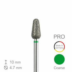 Алмазная фреза - Pro, грубый 10.0/4.7 мм