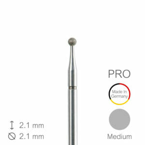 Алмазная фреза - Pro, средний 2.1 мм