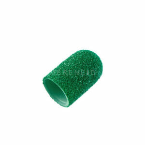 Multibor - Pedicure sanding caps C10G - Green - 10 mm - 80 grit - 1 pc